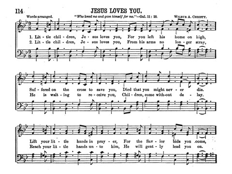 Gospel Echoes: A Choice Collection of Songs for Use in the Sunday-School, Prayer and Praise Meetings, and the Home Circle page 112
