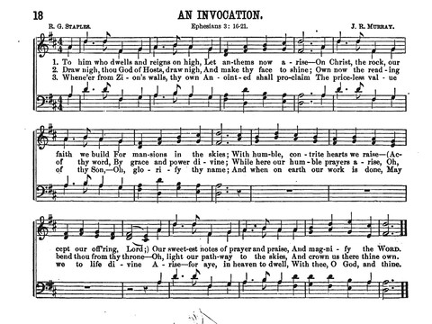 Gospel Echoes: A Choice Collection of Songs for Use in the Sunday-School, Prayer and Praise Meetings, and the Home Circle page 16