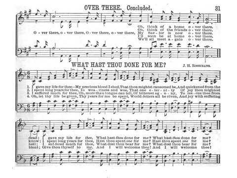 Gospel Echoes: A Choice Collection of Songs for Use in the Sunday-School, Prayer and Praise Meetings, and the Home Circle page 29