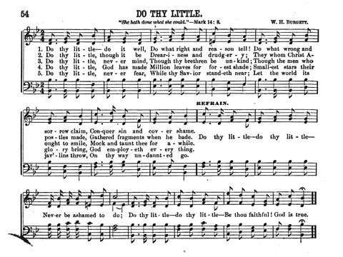 Gospel Echoes: A Choice Collection of Songs for Use in the Sunday-School, Prayer and Praise Meetings, and the Home Circle page 52