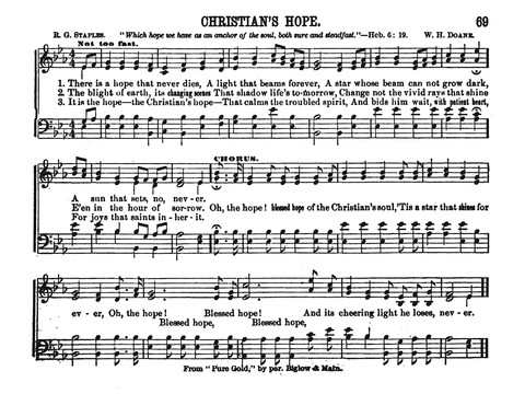 Gospel Echoes: A Choice Collection of Songs for Use in the Sunday-School, Prayer and Praise Meetings, and the Home Circle page 67