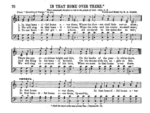 Gospel Echoes: A Choice Collection of Songs for Use in the Sunday-School, Prayer and Praise Meetings, and the Home Circle page 68