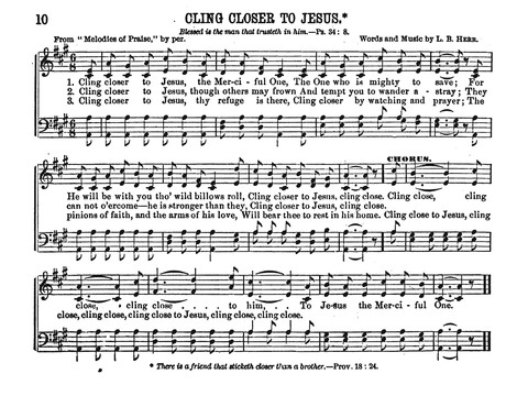 Gospel Echoes: A Choice Collection of Songs for Use in the Sunday-School, Prayer and Praise Meetings, and the Home Circle page 8