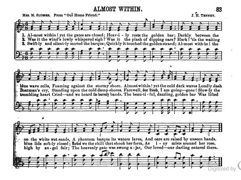 Gospel Echoes: A Choice Collection of Songs for Use in the Sunday-School, Prayer and Praise Meetings, and the Home Circle page 81