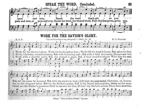 Gospel Echoes: A Choice Collection of Songs for Use in the Sunday-School, Prayer and Praise Meetings, and the Home Circle page 83