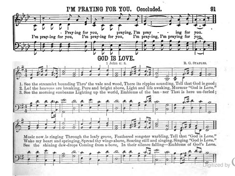 Gospel Echoes: A Choice Collection of Songs for Use in the Sunday-School, Prayer and Praise Meetings, and the Home Circle page 89