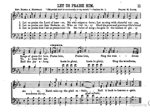 Gospel Echoes: A Choice Collection of Songs for Use in the Sunday-School, Prayer and Praise Meetings, and the Home Circle page 9