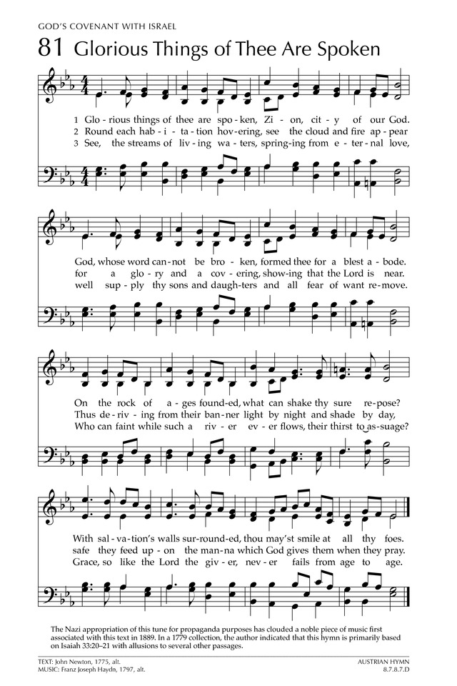 Glory to God: the Presbyterian Hymnal page 146