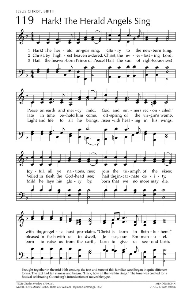 Glory to God: the Presbyterian Hymnal page 190