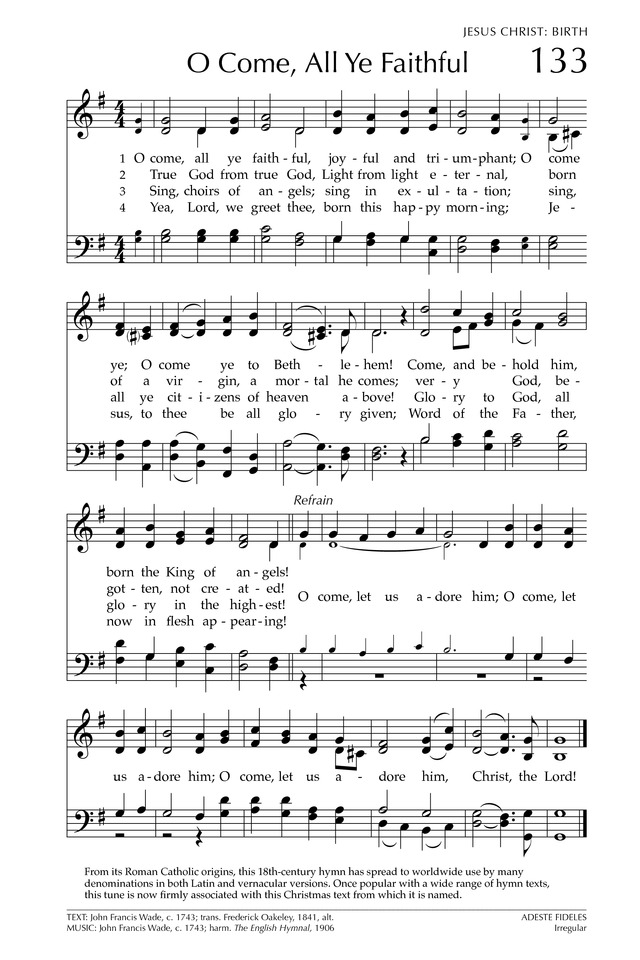 Glory to God: the Presbyterian Hymnal page 207