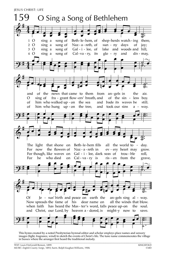 Glory to God: the Presbyterian Hymnal page 236