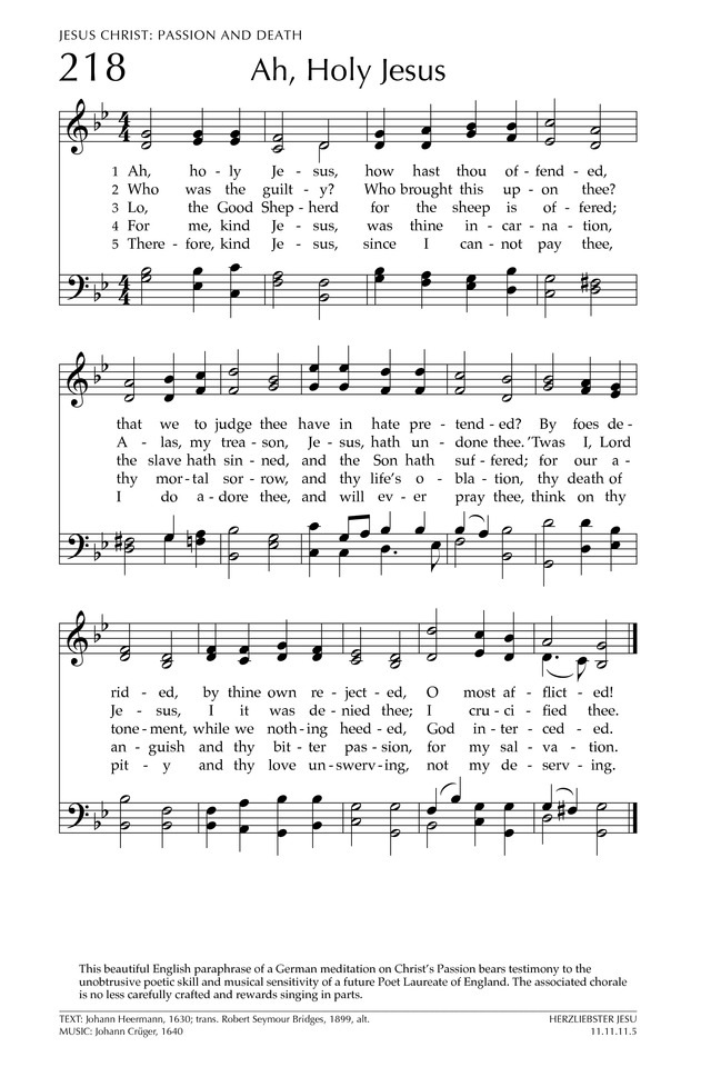 Glory to God: the Presbyterian Hymnal page 303