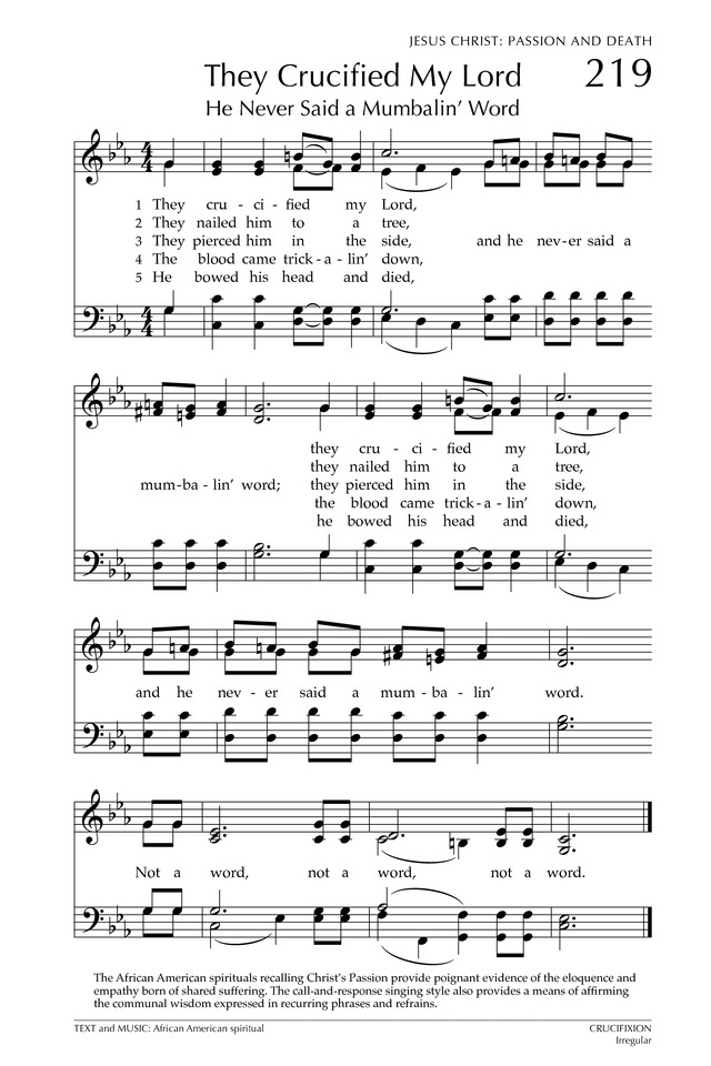Glory to God: the Presbyterian Hymnal page 304