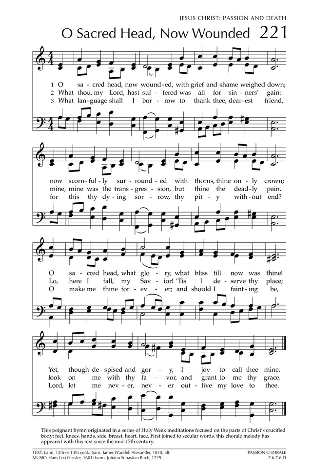 Glory to God: the Presbyterian Hymnal page 306