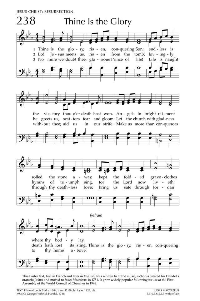 Glory to God: the Presbyterian Hymnal page 327