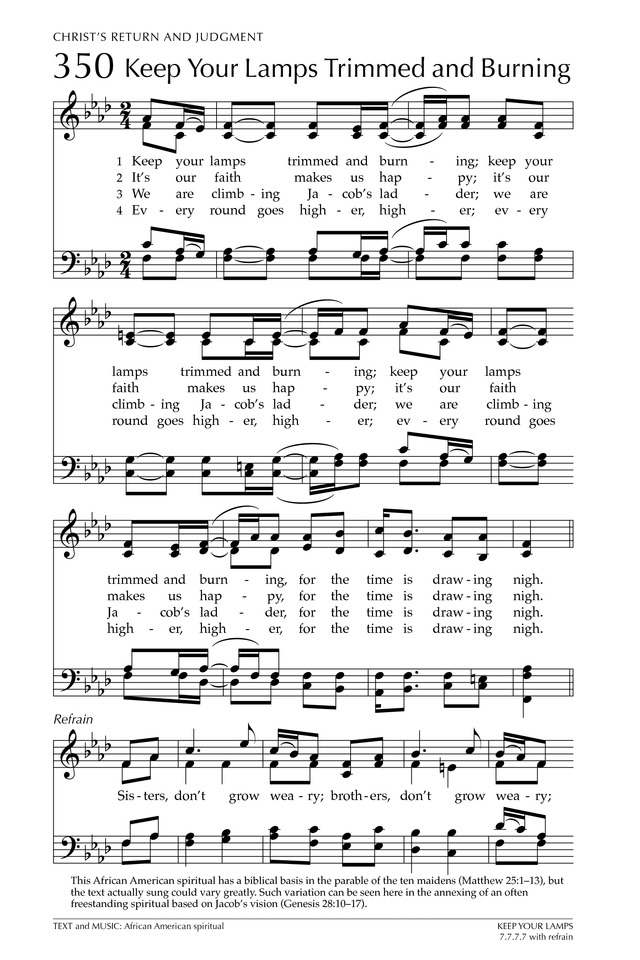 Glory to God: the Presbyterian Hymnal page 469