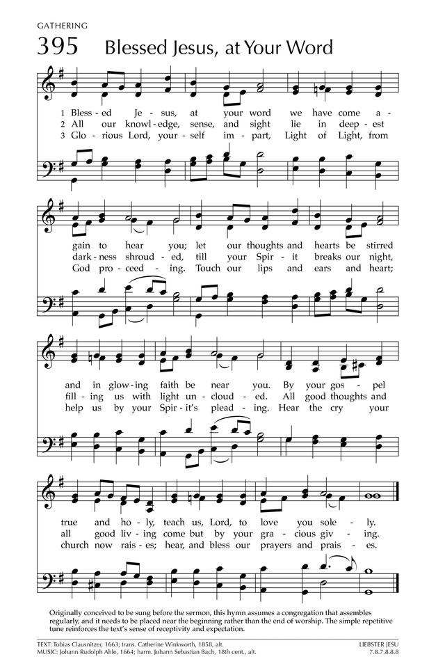 Glory to God: the Presbyterian Hymnal page 522