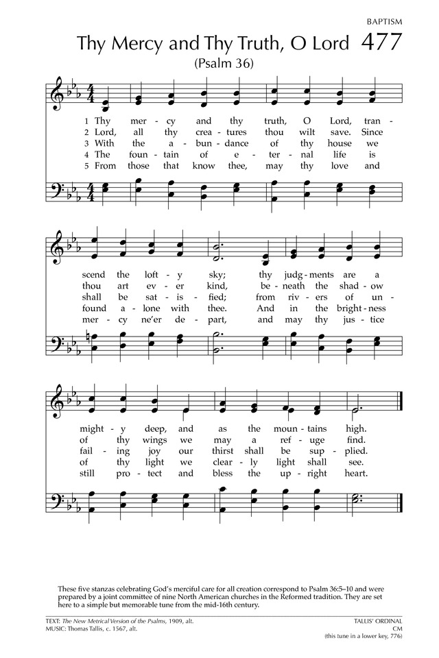 Glory to God: the Presbyterian Hymnal page 618