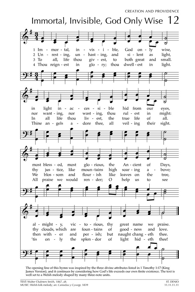 Glory to God: the Presbyterian Hymnal page 64