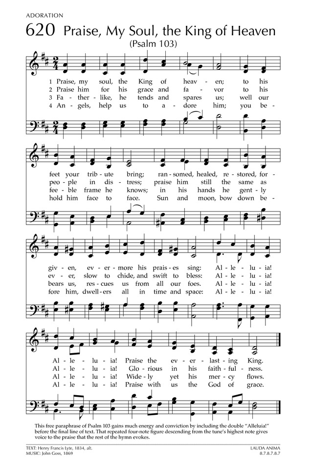 Glory to God: the Presbyterian Hymnal page 778