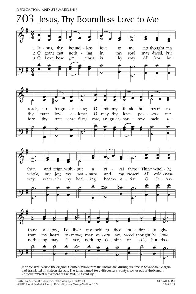 Glory to God: the Presbyterian Hymnal page 874