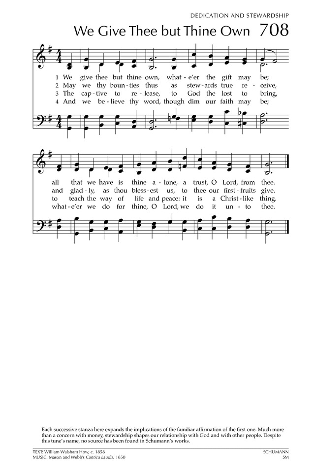Glory to God: the Presbyterian Hymnal page 881