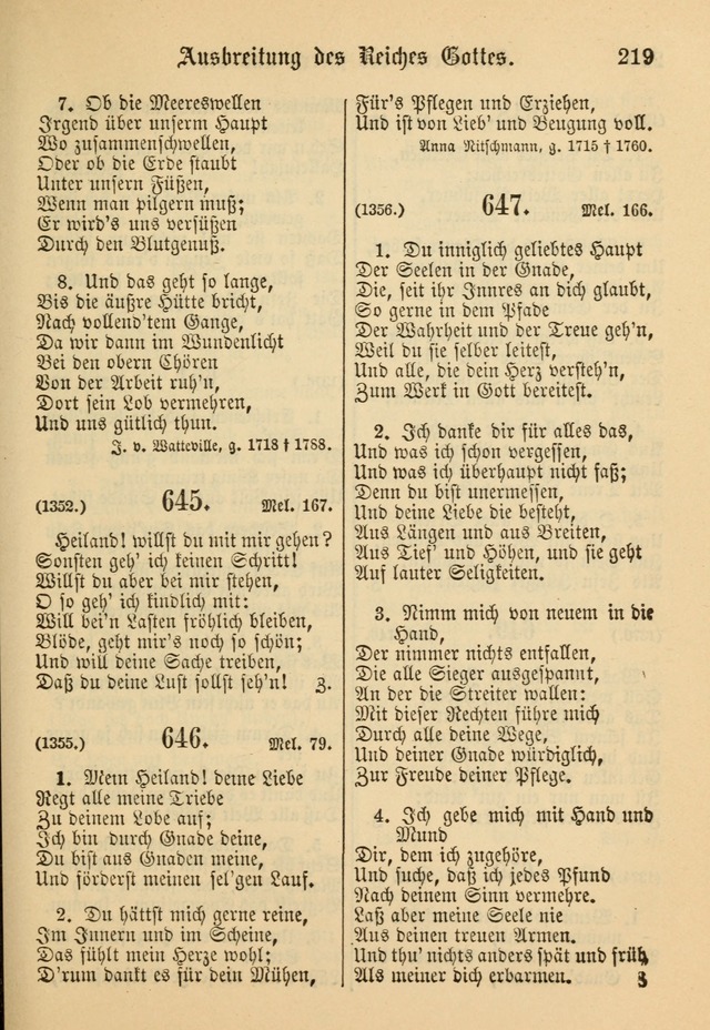 Gesangbuch der Evangelischen Brüdergemeinen in Nord Amerika (Neue vermehrte Aufl.) page 343