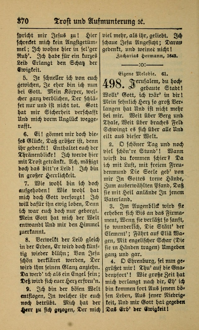 Gesangbuch für Gemeinden des Evangelisch-Lutherischen Bekenntnisses (14th ed.) page 372