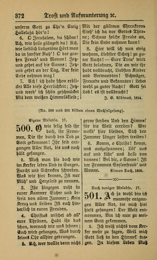 Gesangbuch für Gemeinden des Evangelisch-Lutherischen Bekenntnisses (14th ed.) page 374