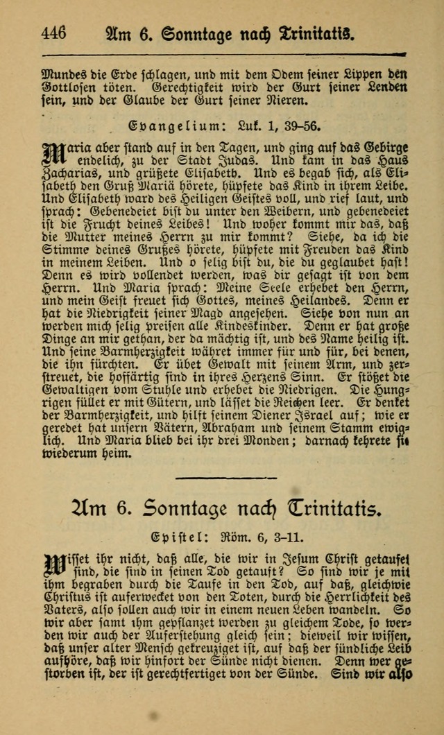 Gesangbuch für Gemeinden des Evangelisch-Lutherischen Bekenntnisses (14th ed.) page 448