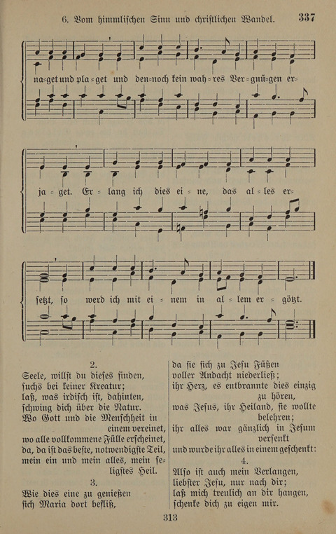 Gesangbuch: zum gottesdienstlichen und häuslichen Gebrauch in Evangelischen Mennoniten-Gemeinden (3rd ed.) page 313