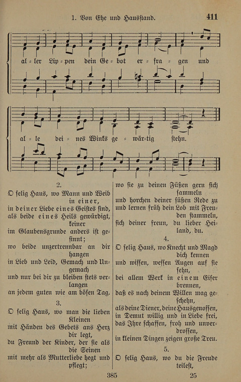 Gesangbuch: zum gottesdienstlichen und häuslichen Gebrauch in Evangelischen Mennoniten-Gemeinden (3rd ed.) page 385