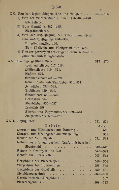Gesangbuch: zum gottesdienstlichen und häuslichen Gebrauch in Evangelischen Mennoniten-Gemeinden (3rd ed.) page x