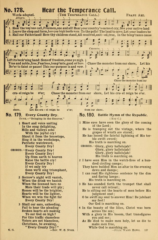 Gospel Gems Number 1 : One Hundred Eighty Sacred Selections for Religious Meetings page 123