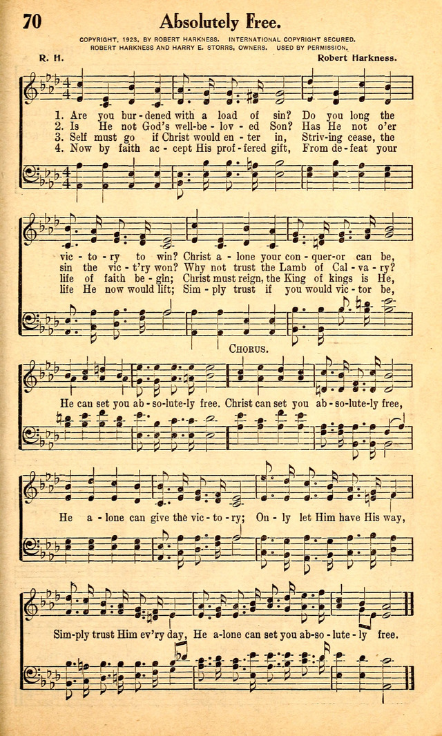 Great Gospel Songs page 71