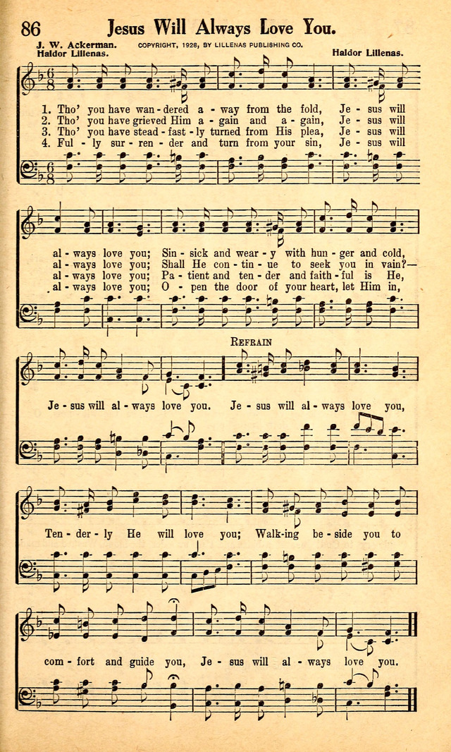 Great Gospel Songs page 87