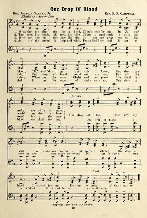 Genuine Gems of Sacred Song page 11