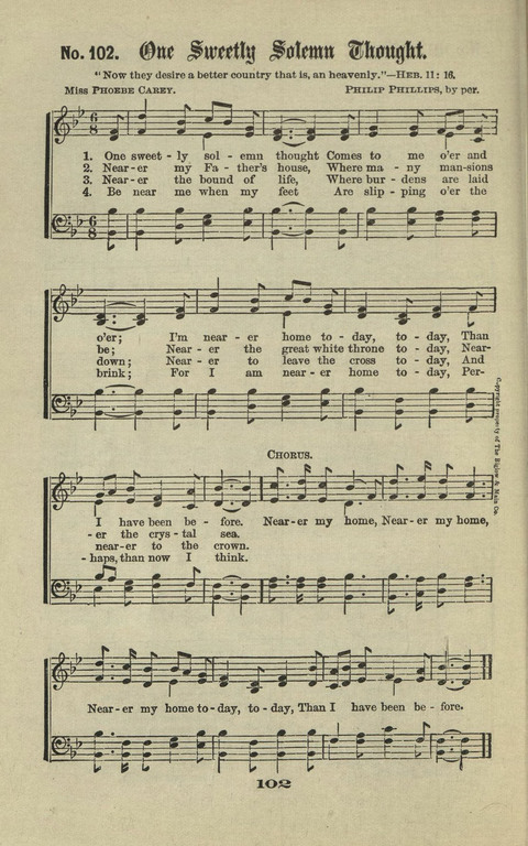 Gospel Hymns Nos. 1 to 6 page 102