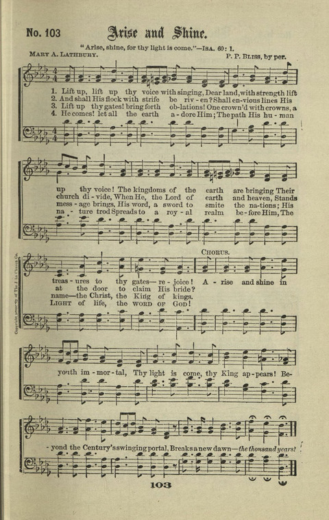 Gospel Hymns Nos. 1 to 6 page 103