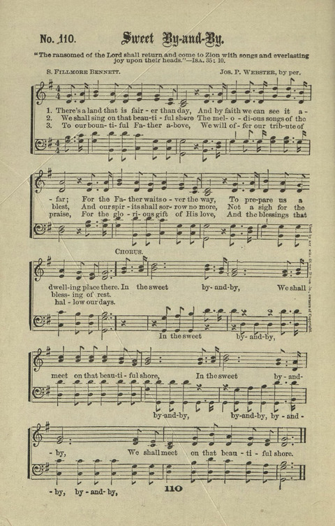 Gospel Hymns Nos. 1 to 6 page 110