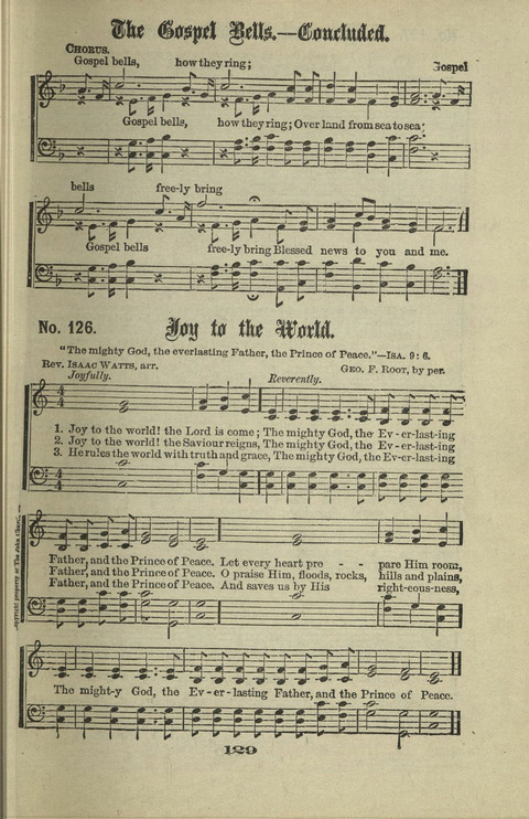 Gospel Hymns Nos. 1 to 6 page 129