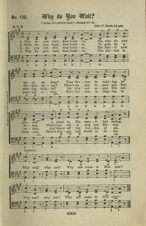 Gospel Hymns Nos. 1 to 6 page 133