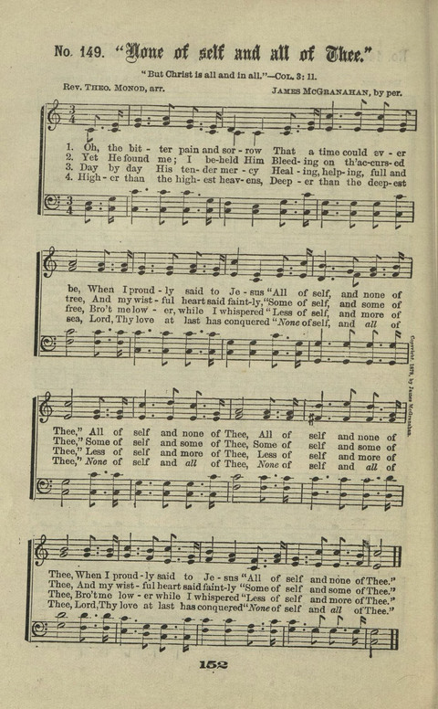 Gospel Hymns Nos. 1 to 6 page 152