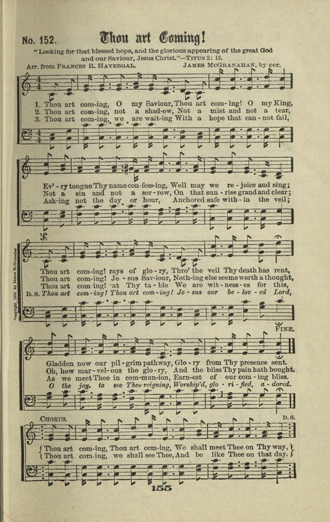 Gospel Hymns Nos. 1 to 6 page 155