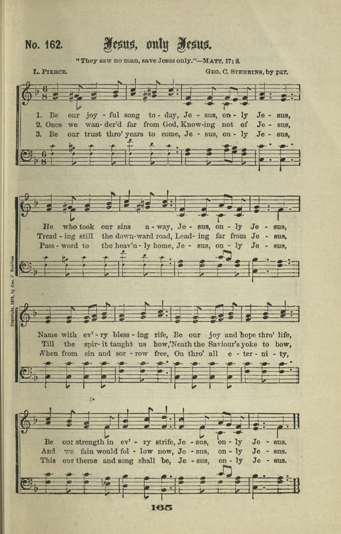 Gospel Hymns Nos. 1 to 6 page 165