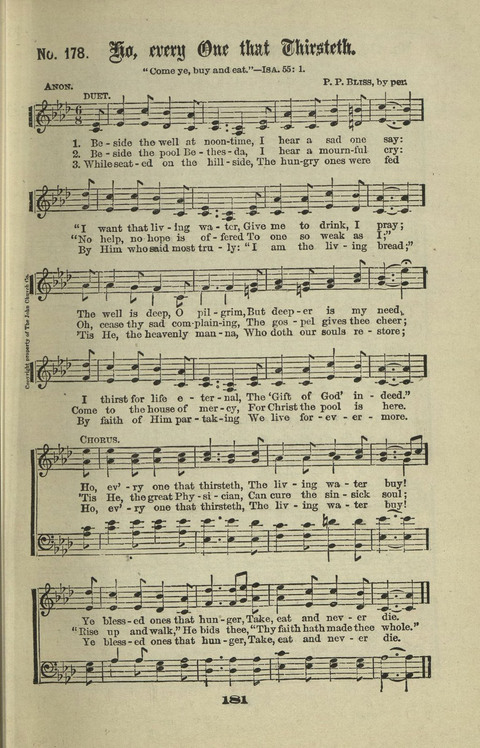 Gospel Hymns Nos. 1 to 6 page 181