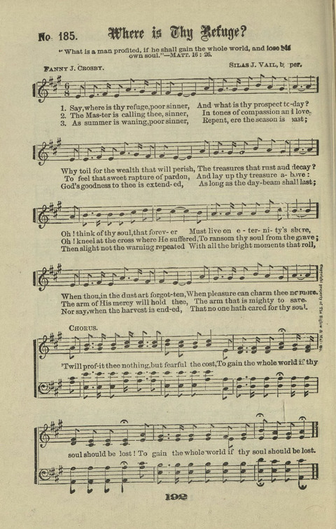 Gospel Hymns Nos. 1 to 6 page 192