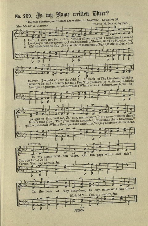 Gospel Hymns Nos. 1 to 6 page 215