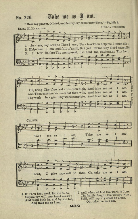Gospel Hymns Nos. 1 to 6 page 232