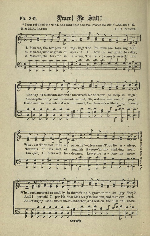 Gospel Hymns Nos. 1 to 6 page 268